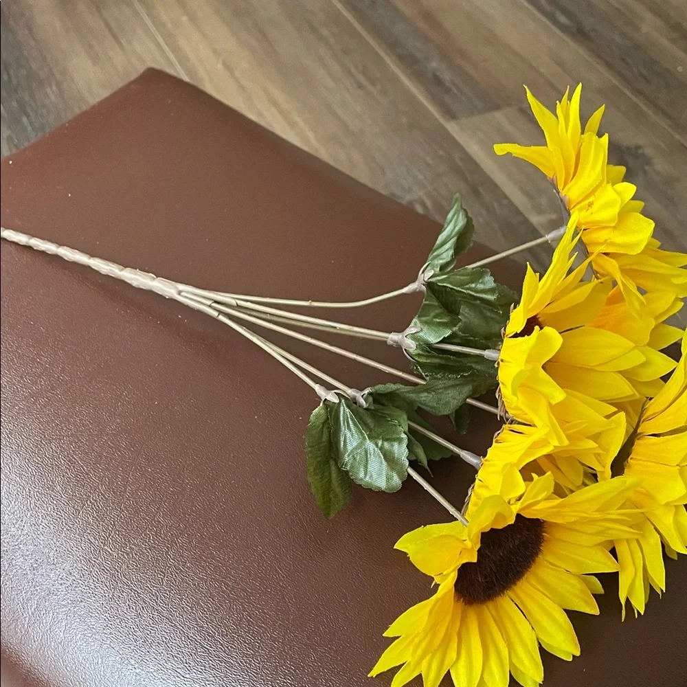 Faux Sunflower stem